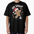 Oh Snap Gingerbreadman Christmas Soccer Matching Pajamas by WildPalette-Art