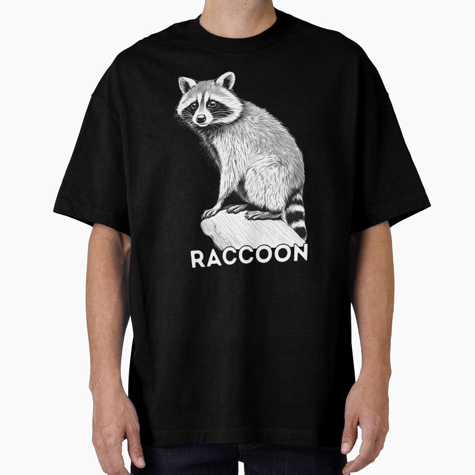 Vintage Raccoon Wild Animal by NatureStyle555