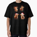 Cute Christmas Baby Highland Cows by TheAnimalZ00