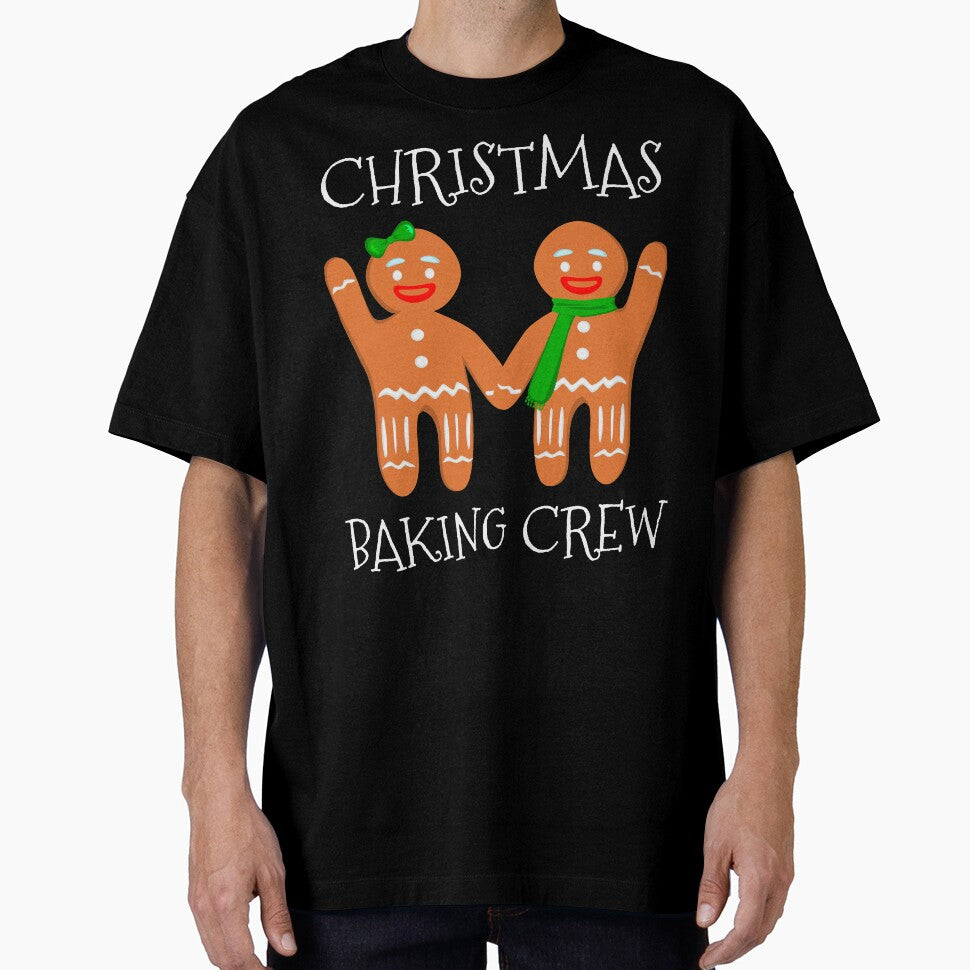 Christmas Baking Crew - Funny Vintage Xmas Gingerbread Man Gift by r-silver