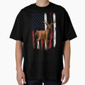 Deer Hunting Hunter USA Flag by taaddison50