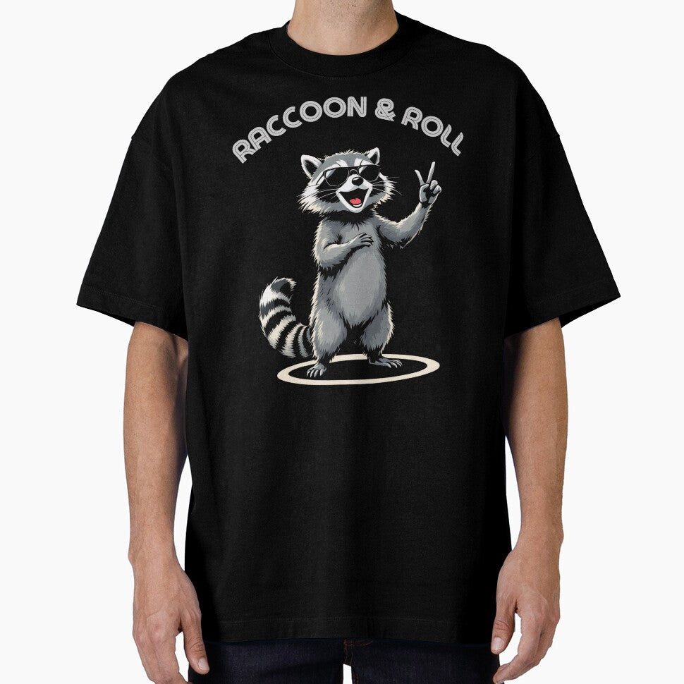 Raccoon Rock And Roll by Topmaxdesign