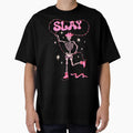 Slay Dancing skeleton in cowboy boots and hat by WeirdyTales