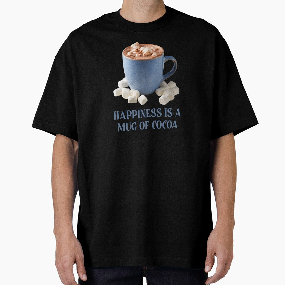 Happiness is a Mug of Cocoa by Oak and Willow Goods