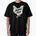 Mama Hen Chicken Lover Mom Cute Grunge Design by alenaz