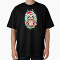 Sloth Santa With Christmas Lights by Itsheartshop