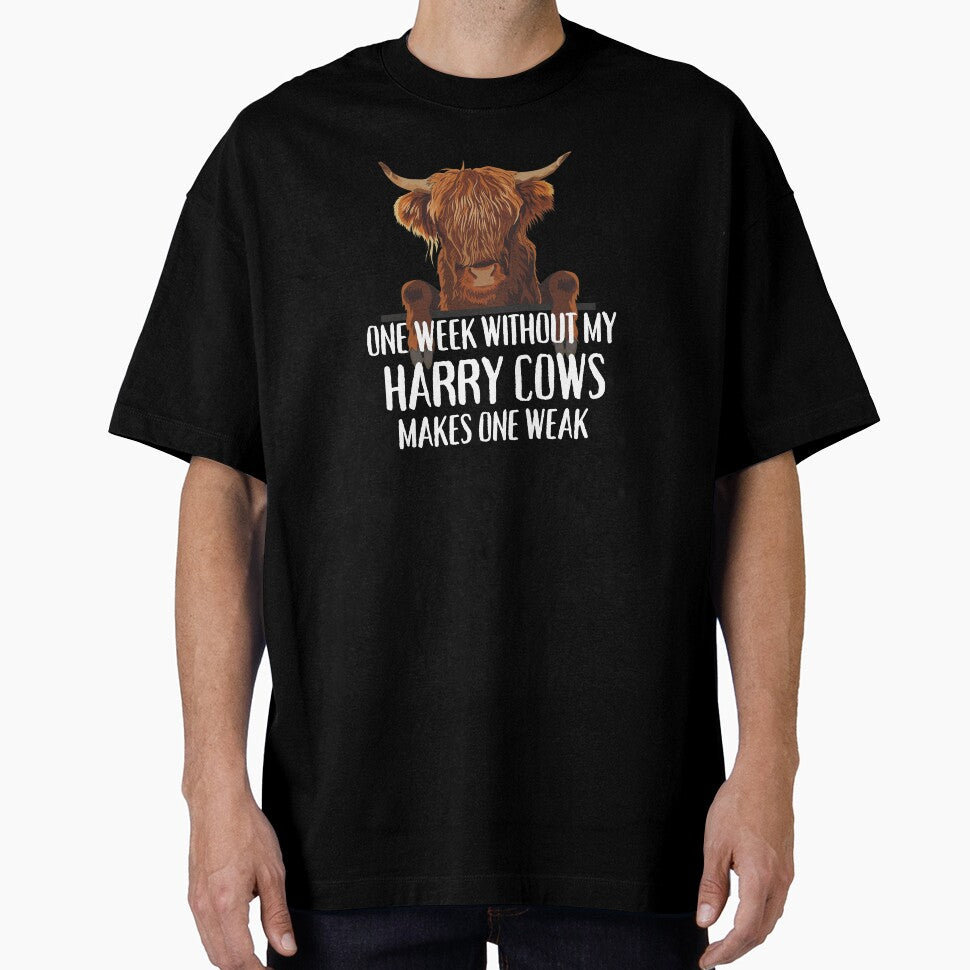 Brown Harry Highland Cow puns by FarmsteadAcers
