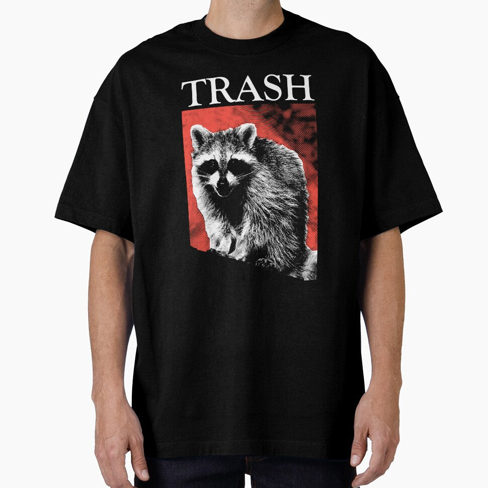 Red Trash Raccoon by VintageMedatsu