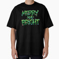 Merry and Bright Christmas Funny light Xmas Holiday by KRTstudio