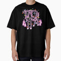 Pink Cow Christmas Lights Merry and Bright Xmas Gifts by alenaz