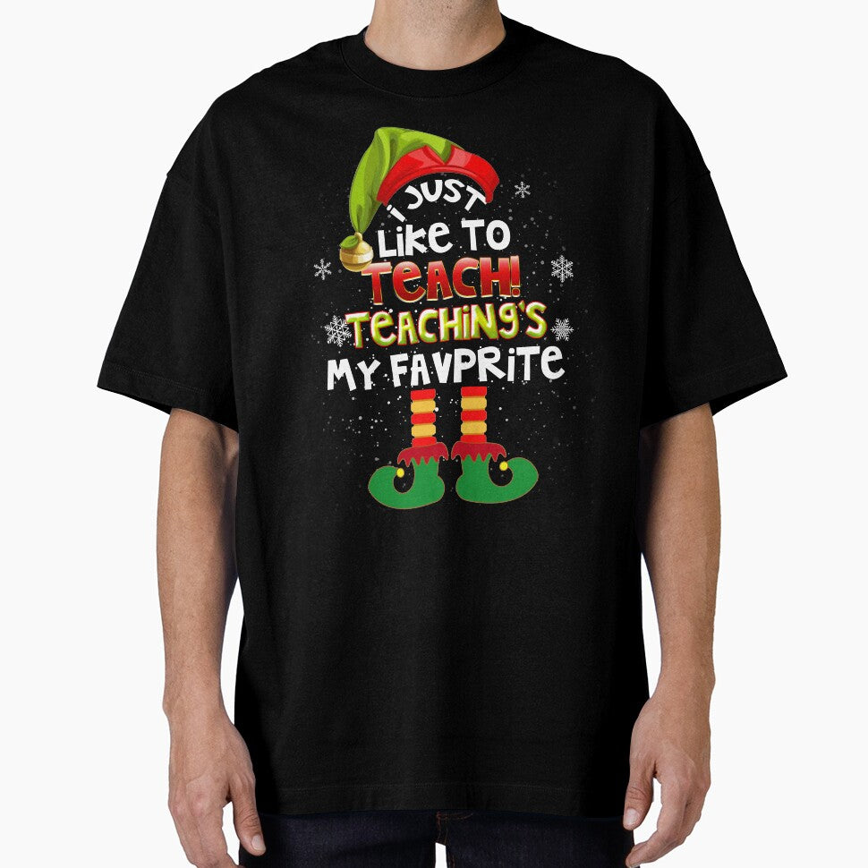 Elf Teacher Christmas Shirt, Christmas Shirt, Funny Christmas Shirt, Christmas Party Shirt by Nrlifecreations