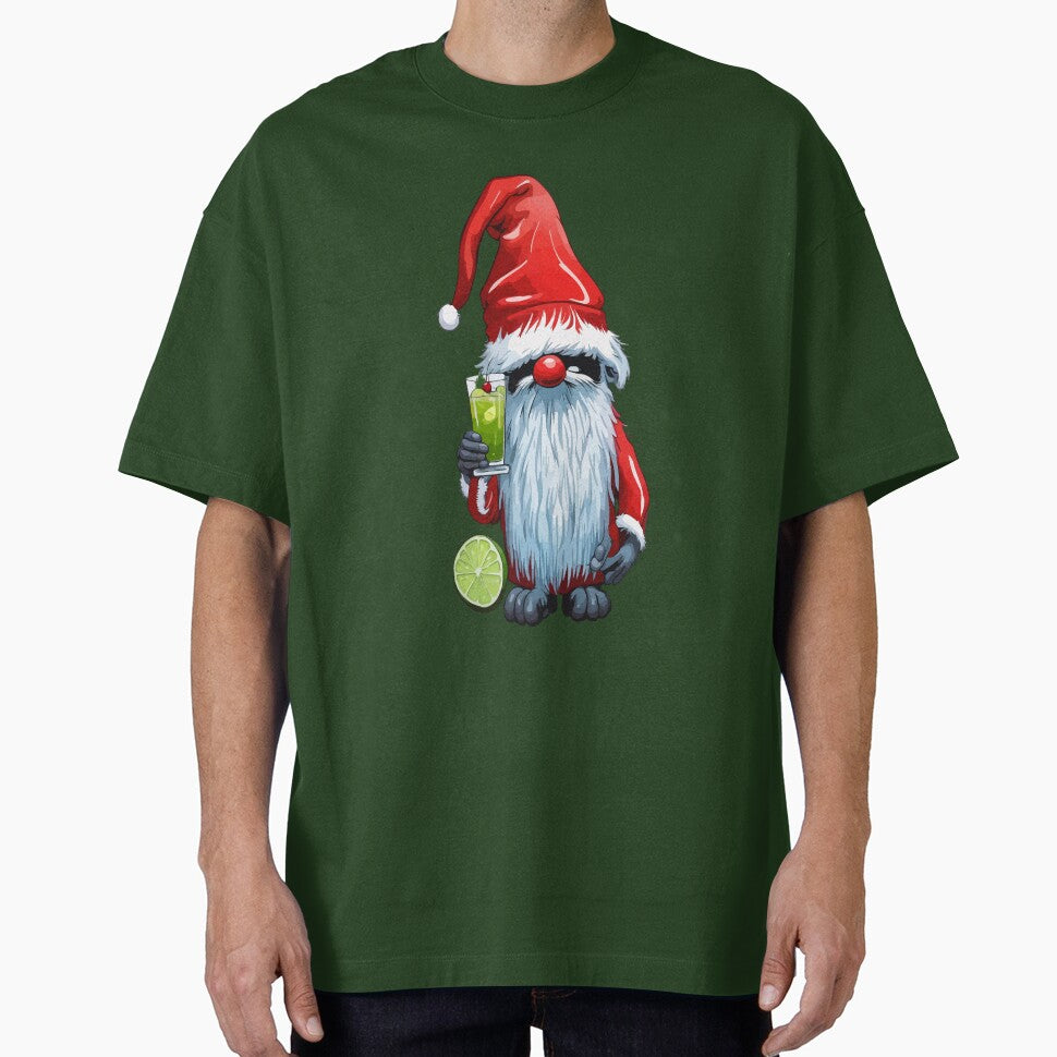 Nordic Nisse Gnome Gonk Holding A Glass Of‎ Lime Margarita by taiche
