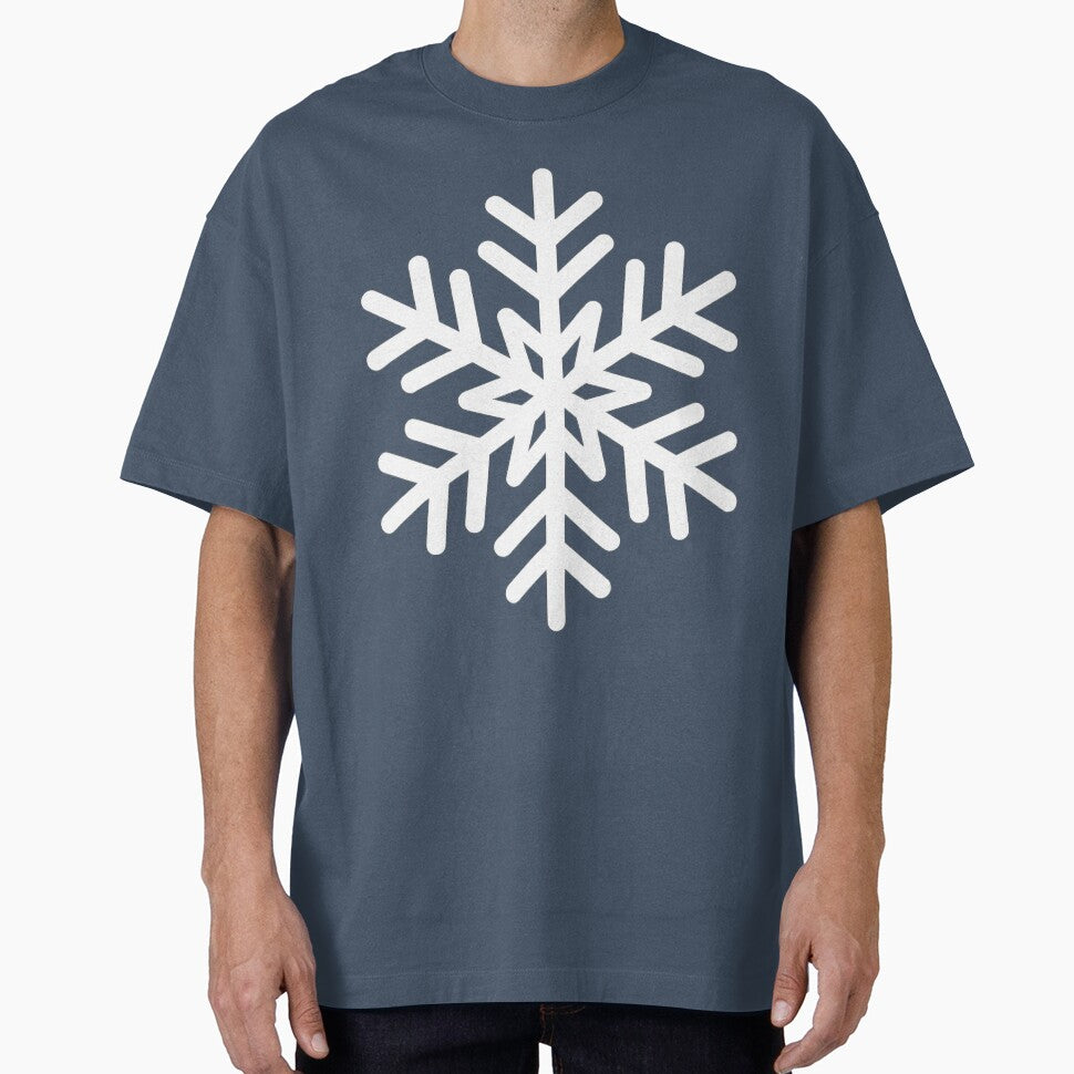 Elegant Geometric Snowflake | Winter Minimalist Line Art by JaneMcCarthyStudio
