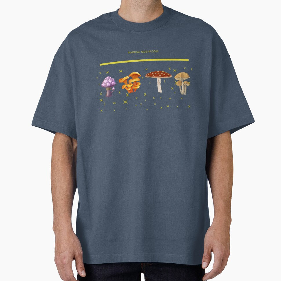Aesthetic Mushroom Shirt, Magic Mushroom Shirt, Botanical Shirt by merry marley