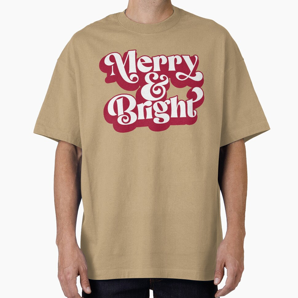 Merry And Bright Vintage Retro by hobbybox