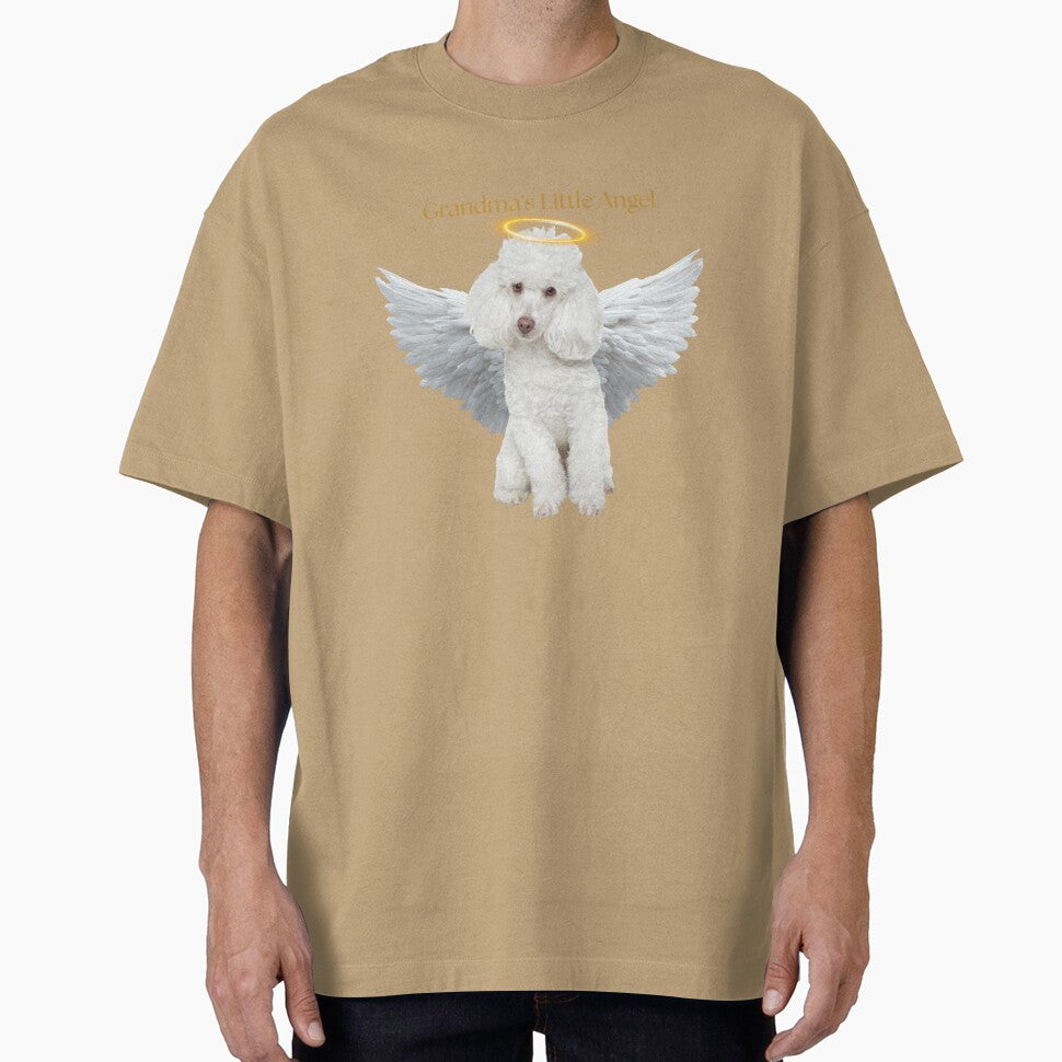 Grandmas Little Angel Cute Poodle Gift Grandma Dog by chaos-and-curls