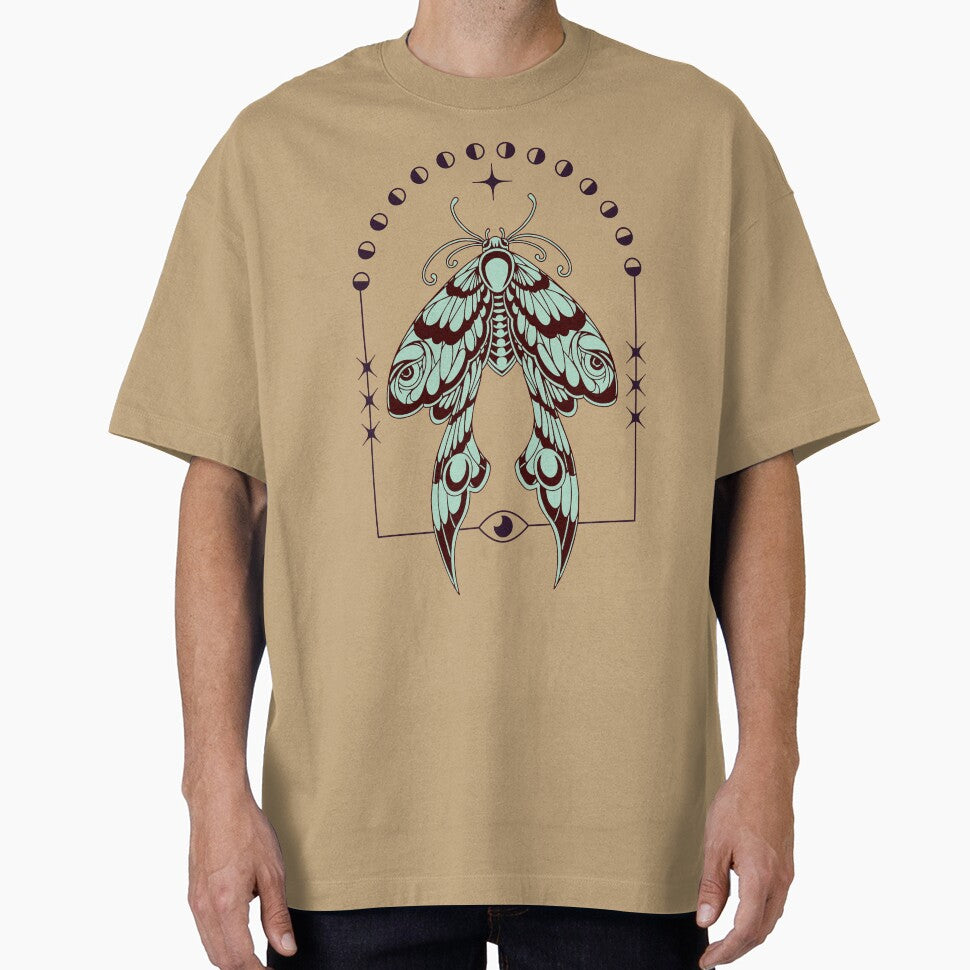 Mystic retro moth by MonochromeEcho