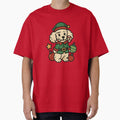 Cute Christmas Elf Poodle | Fluffy Holiday Dog by Shtex