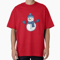 Funny Christmas Snowman Cartoon by CHMOULA