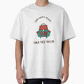 Our Happy Place Has No Wi-Fi Hiking Couple T-Shirt by Southside.Studio