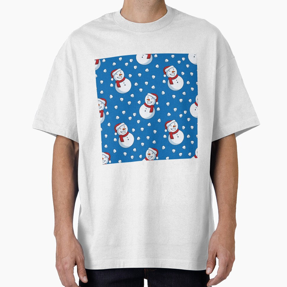 Christmas Snowman Pattern by artworkbyrihen