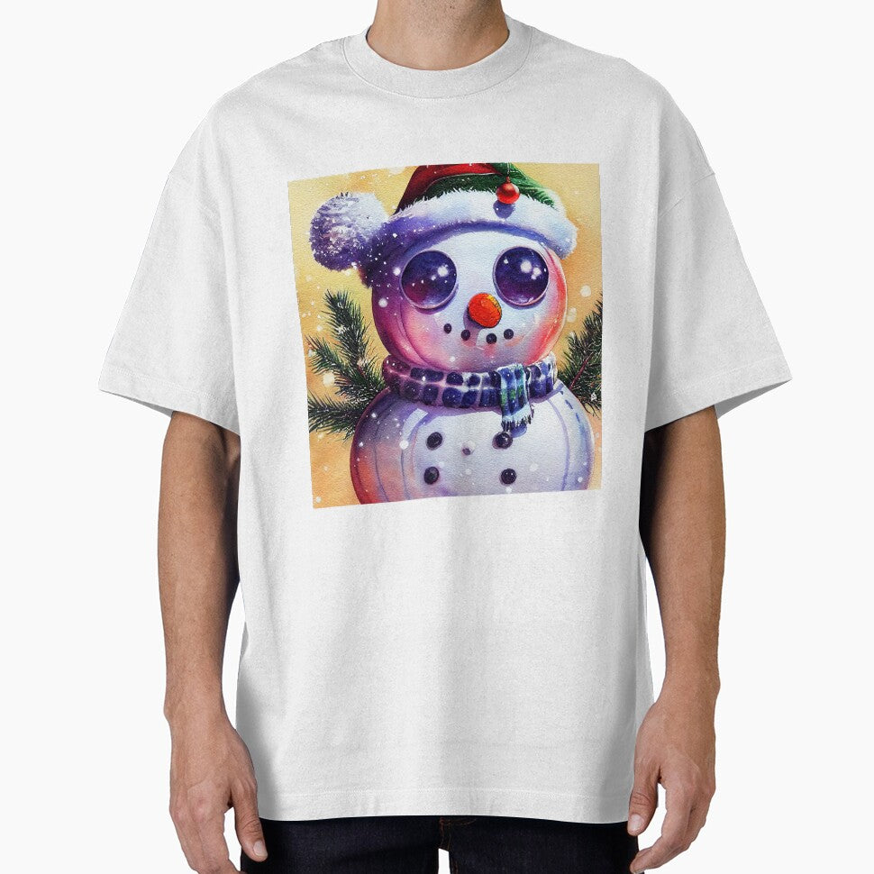 Cute Christmas Snowman by art8085