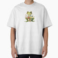 Cute Frog with flowers by Chugai