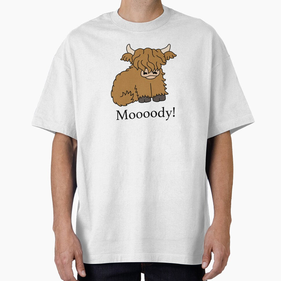 Highland Cow - Moooody moody by Scat the cat