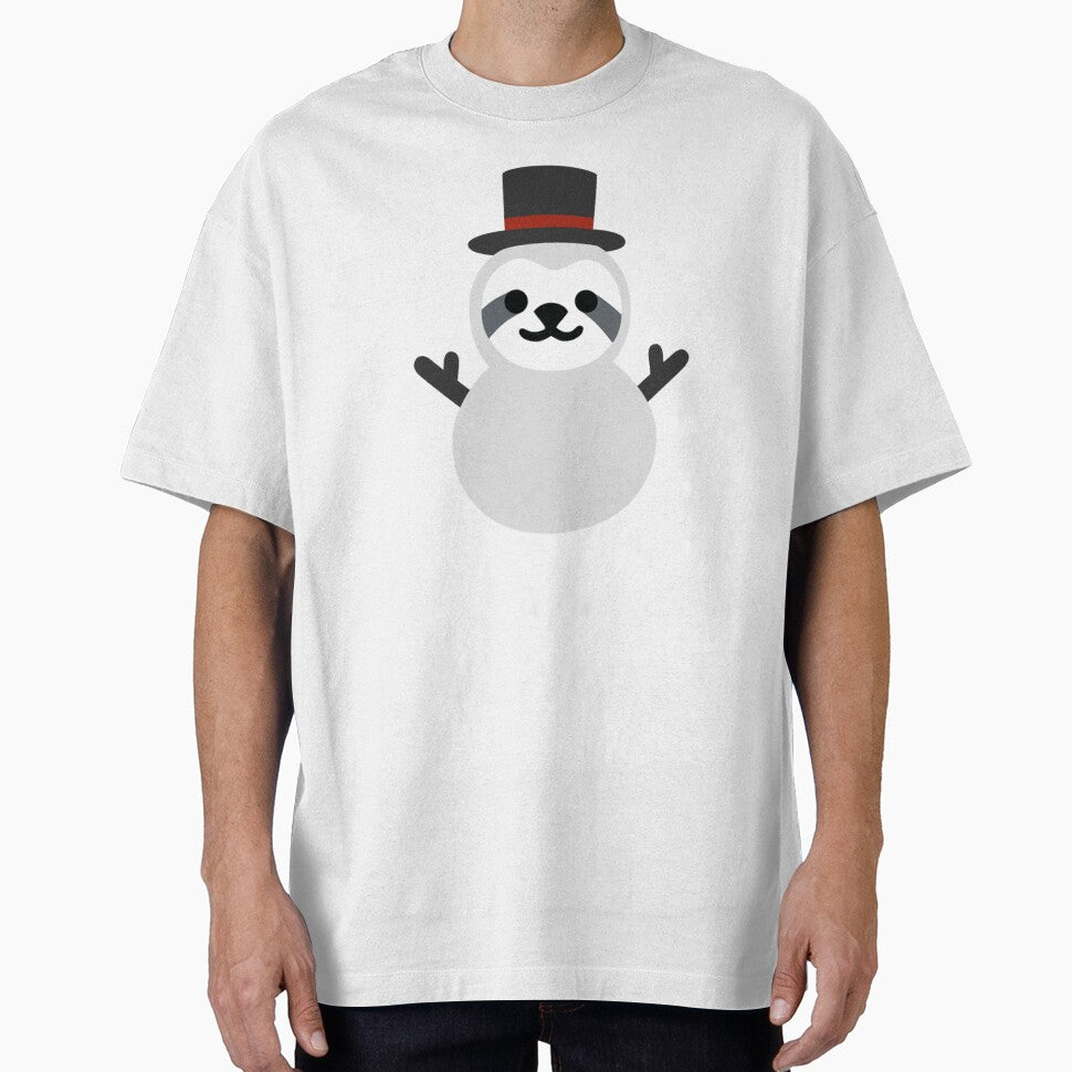 Kawaii Sloth Snowman  | Cute Christmas Gift by Zaybxcwd