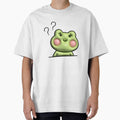 Curious Frog with Question Marks by Ashleigh David