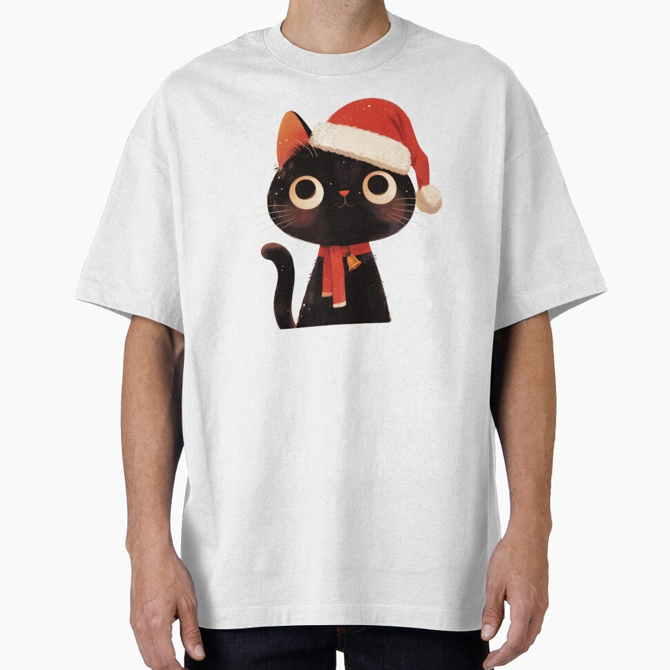 festive Santa hat kitty cat by MendaciousMina