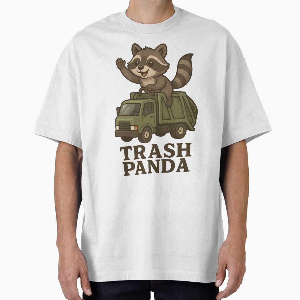 Trash Panda Garbage Truck Raccoon by k3rstman1