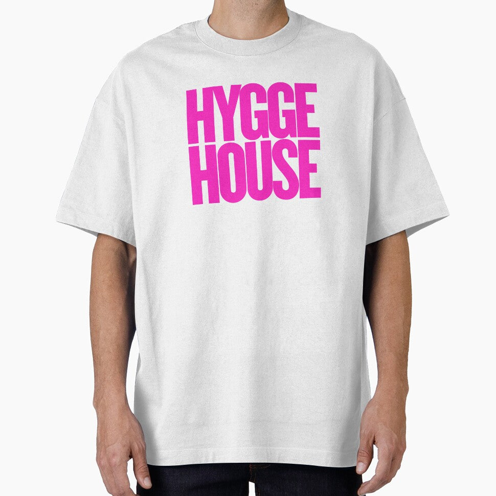 Hygge House - Bold Neon Pink Typography by MerchPOW