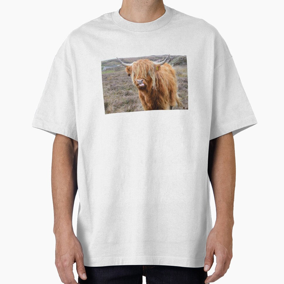 Funny Shaggy Highland Cow by TheAnimalZ00