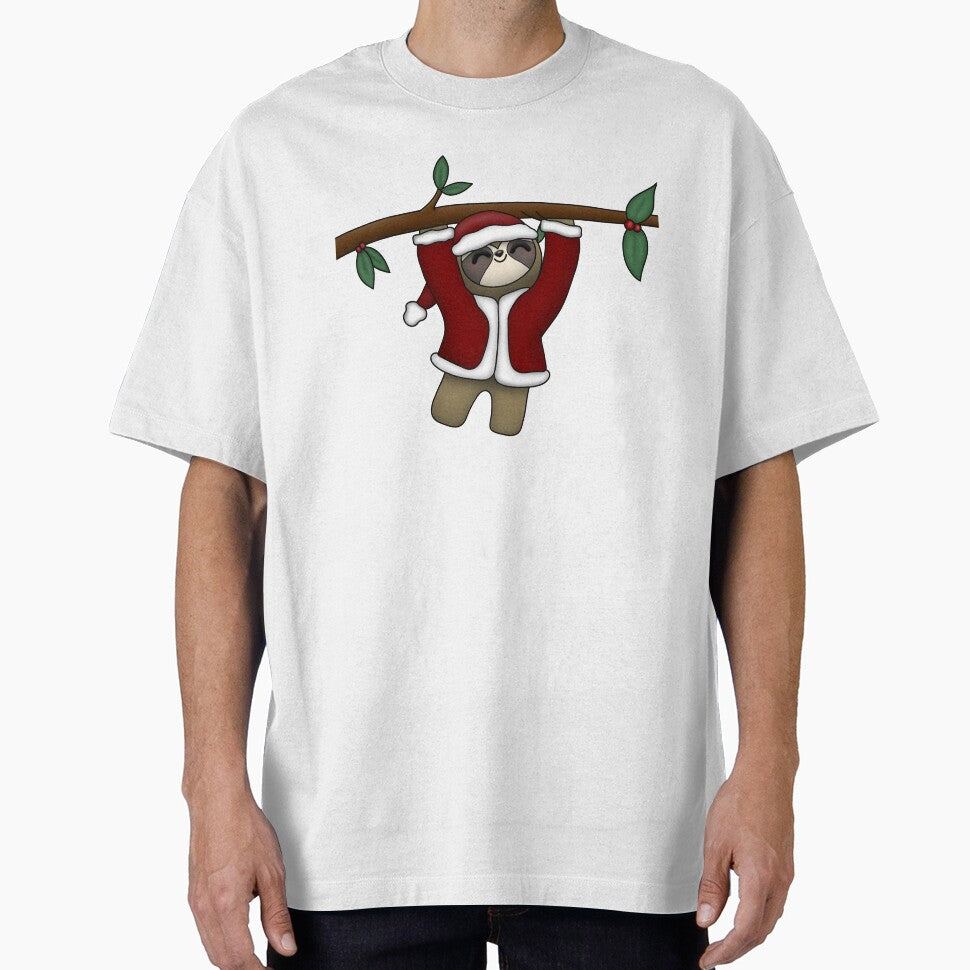 Christmas Sloth by sadfrogcreates
