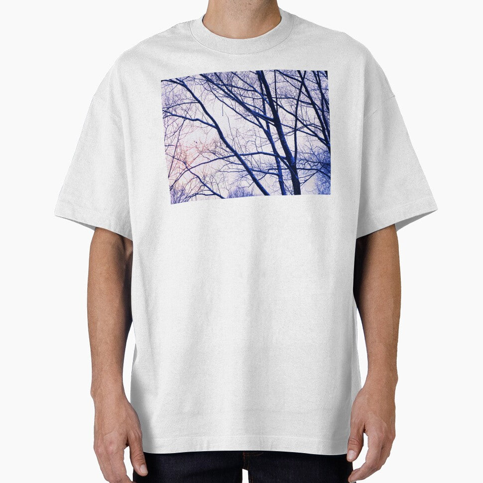 Aesthetic winter tree landscape photo |  winter tree branches art photography by lausn