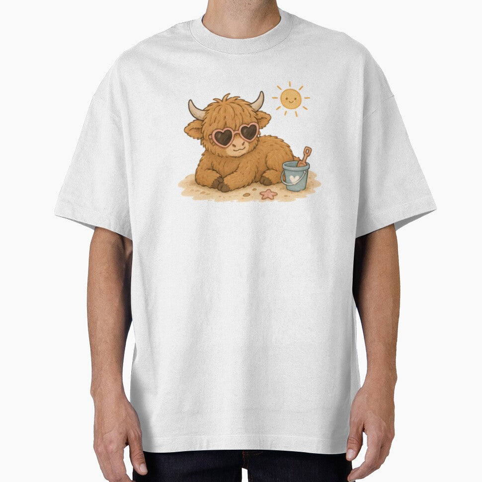 Summertime Highland Cow by MellowMunchkins