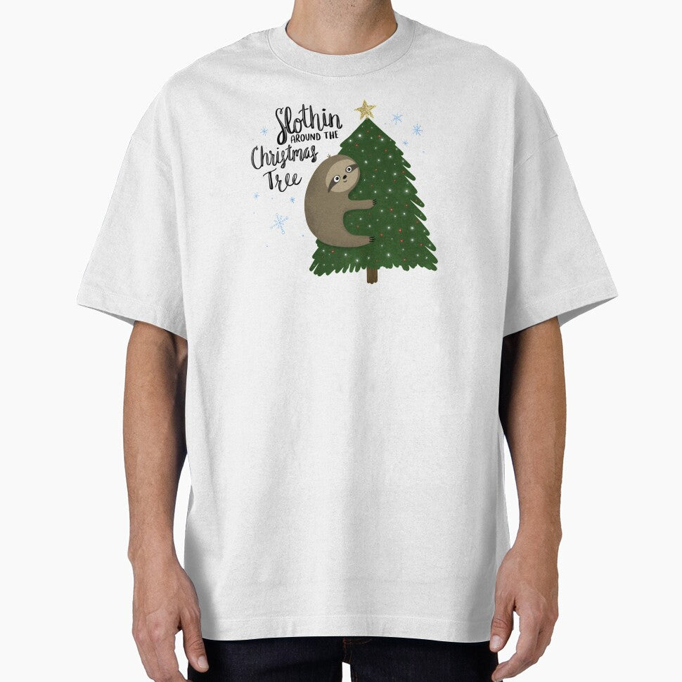 Sloth christmas by Anna Fox