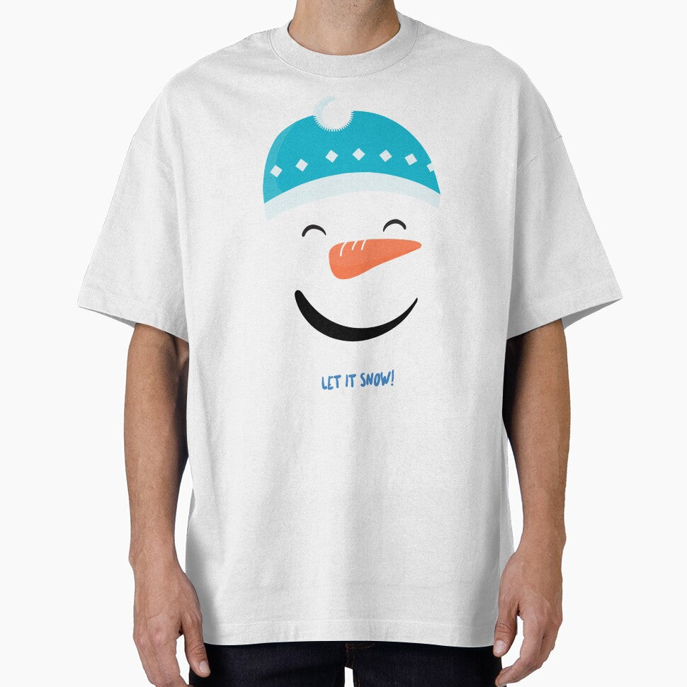 Let It Snow! Snowman by TalkTee Me