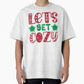 Let's Get Cozy - Warm Winter & Christmas Vibes Slogan by FuzionRaptor