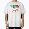 Merry and Bright Red and Green Fun Christmas design by vwagenet
