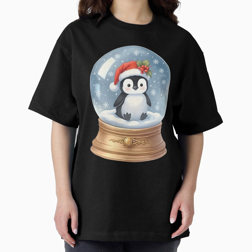 Christmas Penguin Snow Globe Festive Season by adiencarteras