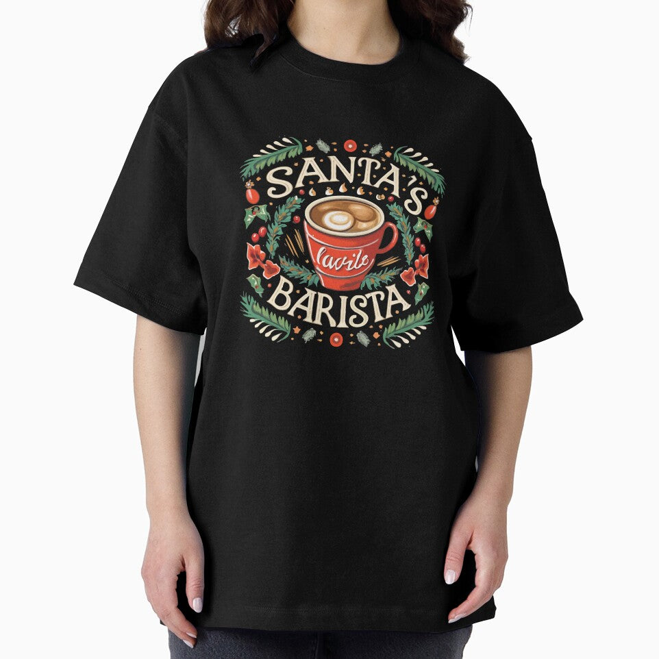 Humorous Christmas Gift: Santa's Favorite Barista by randomorder