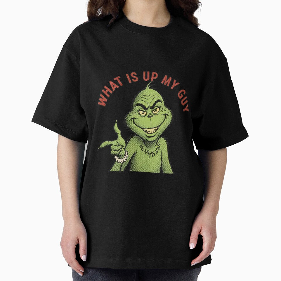 "What Is Up My Guy" – Sarcastic Retro Cartoon Holiday Design by  Essence-Rise