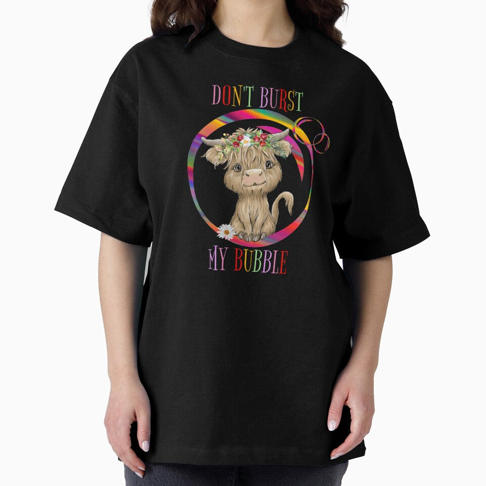 DON'T BURST MY BUBBLE with Highland Cattle by Paulele