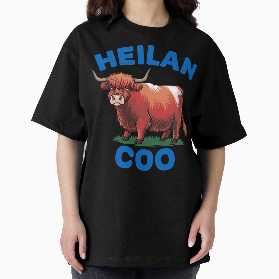 Cute Highland Coo by Angry Swan Designs