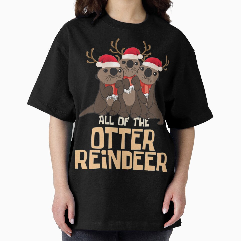 All Of The Otter Reindeer - Christmas Funny Cute by culua2910