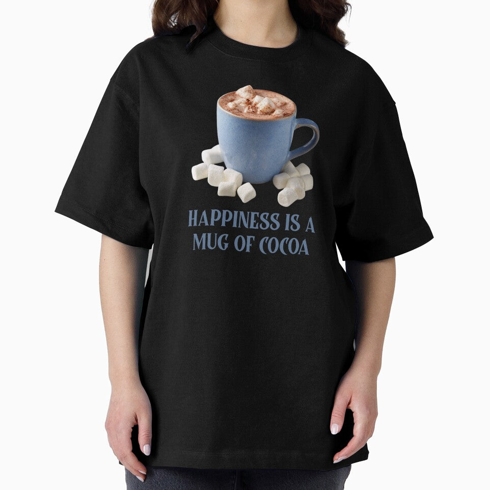 Happiness is a Mug of Cocoa by Oak and Willow Goods