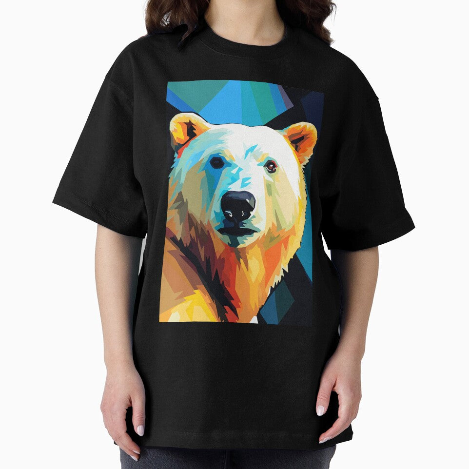 Artic Polar Bear Wall Pop Art by TheWildFlix
