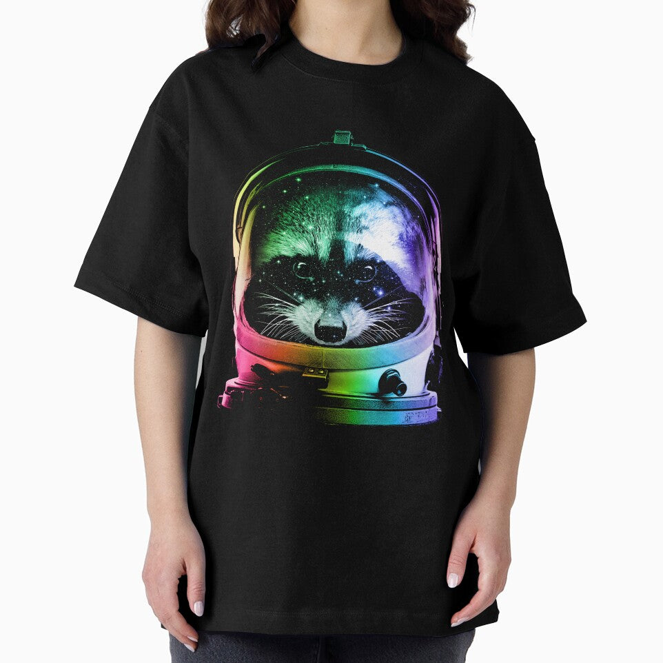 Astronaut Raccoon by clingcling